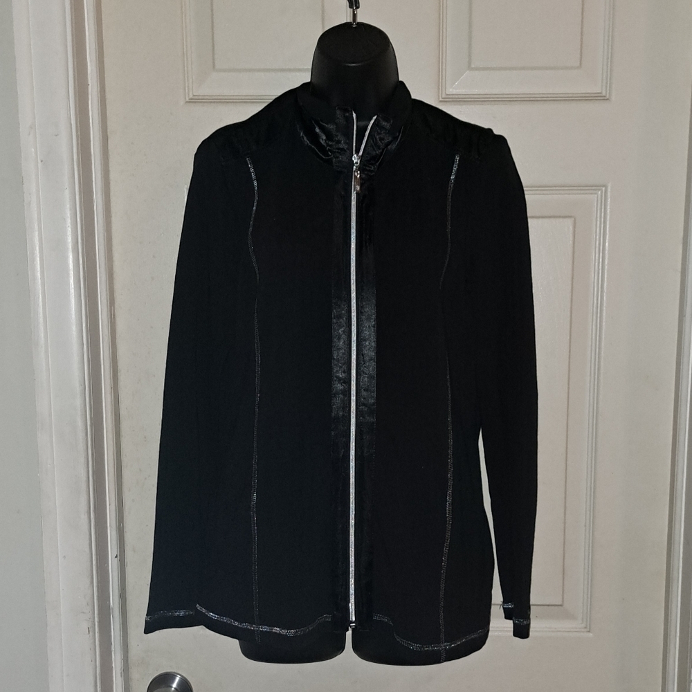 Laura Ashley zip up fleece size medium